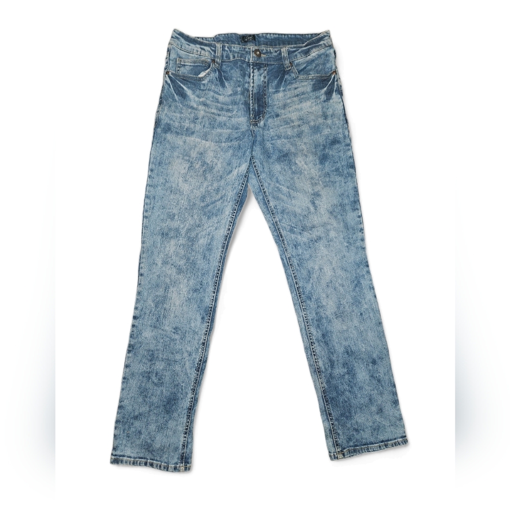 Slim straight men's jeans
